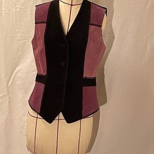 Vintage leather vest